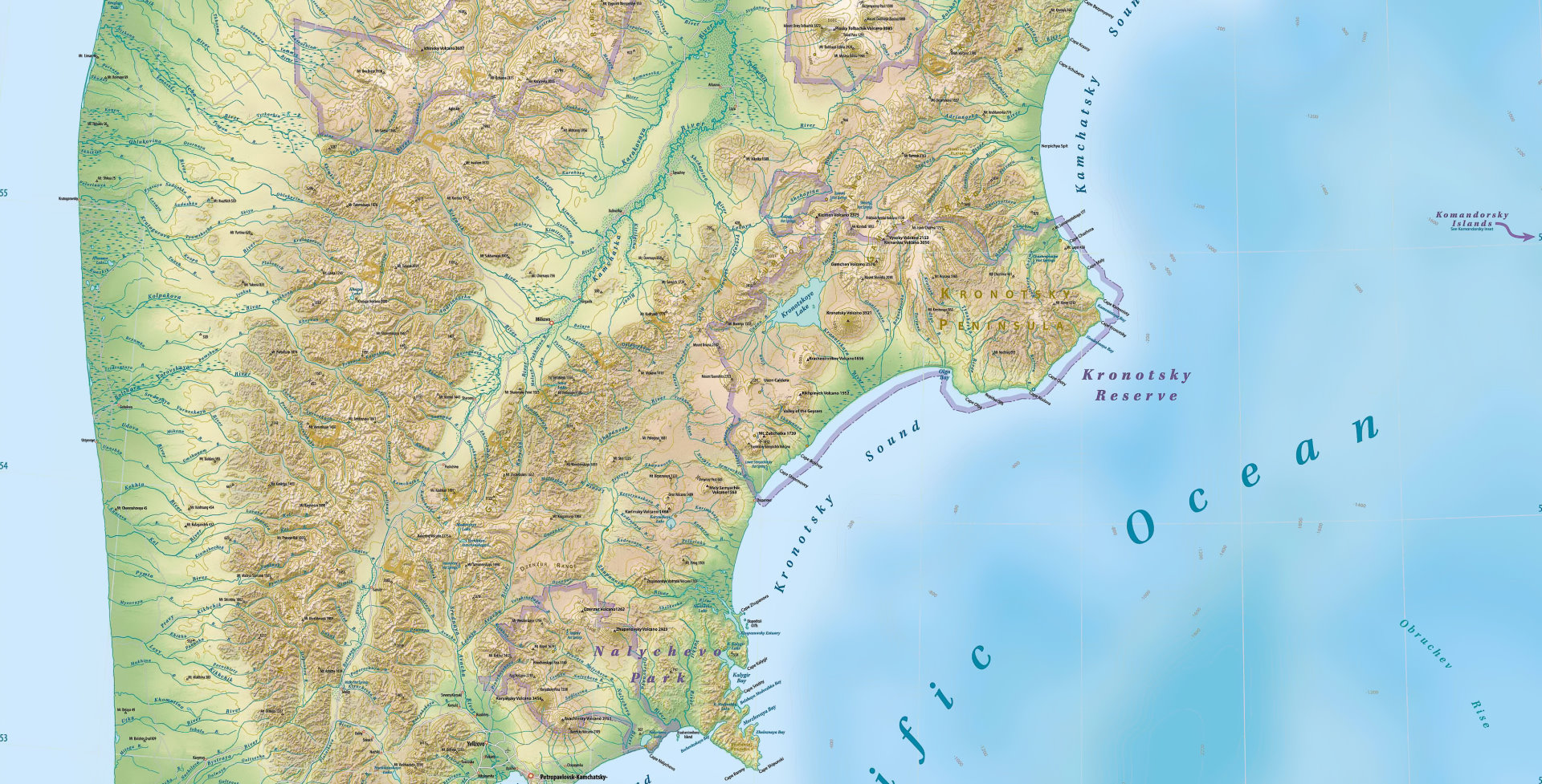 Полуостров Тайтао на карте